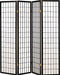 Roberto 4-panel Folding Screen Black and White - National Warehouse Furniture (Buffalo, NY)