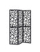 Nailan 3-panel Open Mosaic Pattern Room Divider Black - National Warehouse Furniture (Buffalo, NY)