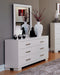 Jessica 6-drawer Dresser White - National Warehouse Furniture (Buffalo, NY)