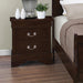 Louis Philippe 2-drawer Nightstand Cappuccino - National Warehouse Furniture (Buffalo, NY)