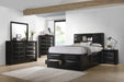 Briana Eastern King Platform Storage Bed Black - National Warehouse Furniture (Buffalo, NY)