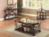 Laney Coffee Table Deep Merlot and Clear - National Warehouse Furniture (Buffalo, NY)
