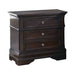 Cambridge 3-drawer Rectangular Nightstand Cappuccino - National Warehouse Furniture (Buffalo, NY)
