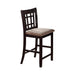 Lavon Lattice Back Counter Stools Tan and Espresso (Set of 2) - National Warehouse Furniture (Buffalo, NY)