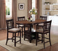 Lavon Lattice Back Counter Stools Tan and Espresso (Set of 2) - National Warehouse Furniture (Buffalo, NY)