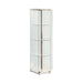 Traditional Glass Hexagon Curio Cabinet - National Warehouse Furniture (Buffalo, NY)