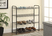 Vivian 3-drawer Shoe Cabinet Black - National Warehouse Furniture (Buffalo, NY)