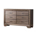 Kauffman 6-drawer Dresser Washed Taupe - National Warehouse Furniture (Buffalo, NY)