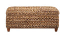 Laughton Hand-Woven Banana Leaf Storage Trunk Amber - National Warehouse Furniture (Buffalo, NY)