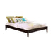 Hounslow Eastern King Universal Platform Bed Cappuccino - National Warehouse Furniture (Buffalo, NY)