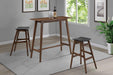 Finnick Rectangular Bar Table Walnut - National Warehouse Furniture (Buffalo, NY)