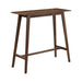Finnick Rectangular Bar Table Walnut - National Warehouse Furniture (Buffalo, NY)
