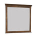 Franco Rectangular Dresser Mirror Burnished Oak - National Warehouse Furniture (Buffalo, NY)