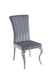 Betty Upholstered Side Chairs Grey and Chrome (Set of 4) - National Warehouse Furniture (Buffalo, NY)