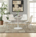Lowry Round Dining Table White - National Warehouse Furniture (Buffalo, NY)