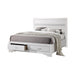 Miranda Queen 2-drawer Storage Bed White - National Warehouse Furniture (Buffalo, NY)