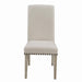 Salem Upholstered Side Chairs Rustic Smoke and Grey (Set of 2) - National Warehouse Furniture (Buffalo, NY)