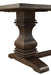 Parkins Double Pedestals Dining Table Rustic Espresso - National Warehouse Furniture (Buffalo, NY)