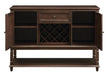 Parkins Server with Lower Shelf Rustic Espresso - National Warehouse Furniture (Buffalo, NY)