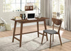 Karri 2-piece Writing Desk Set Walnut - National Warehouse Furniture (Buffalo, NY)