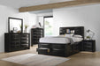Briana Eastern King Platform Storage Bed Black - National Warehouse Furniture (Buffalo, NY)
