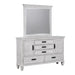 Franco 5-drawer Dresser Antique White - National Warehouse Furniture (Buffalo, NY)