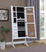 Doyle Jewelry Cheval Mirror with Picture Frames White - National Warehouse Furniture (Buffalo, NY)