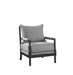 Blanchett Cushion Back Accent Chair Grey and Black - National Warehouse Furniture (Buffalo, NY)