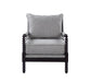 Blanchett Cushion Back Accent Chair Grey and Black - National Warehouse Furniture (Buffalo, NY)