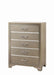 Beaumont 5-drawer Rectangular Chest Champagne - National Warehouse Furniture (Buffalo, NY)