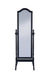 Cabot Rectangular Cheval Mirror with Arched Top Black - National Warehouse Furniture (Buffalo, NY)