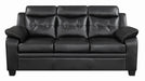 Finley Tufted Upholstered Sofa Black - National Warehouse Furniture (Buffalo, NY)