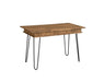 Sheeran Writing Desk with 4 Hidden Storages Rustic Amber - National Warehouse Furniture (Buffalo, NY)