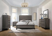 Watson Eastern King & Queen Bed Grey Oak and Black - National Warehouse Furniture (Buffalo, NY)