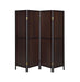 Deepika 4-panel Folding Screen Tobacco and Cappuccino - National Warehouse Furniture (Buffalo, NY)
