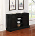Phelps 2-door Rectangular Server Antique Noir - National Warehouse Furniture (Buffalo, NY)
