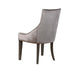 Phelps Upholstered Demi Wing Chairs Grey (Set of 2) - National Warehouse Furniture (Buffalo, NY)