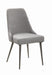 Alan Upholstered Dining Chairs Grey (Set of 2) - National Warehouse Furniture (Buffalo, NY)