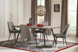 Alan Upholstered Dining Chairs Grey (Set of 2) - National Warehouse Furniture (Buffalo, NY)