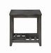 Cliffview 1-shelf Rectangular End Table Grey - National Warehouse Furniture (Buffalo, NY)