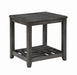 Cliffview 1-shelf Rectangular End Table Grey - National Warehouse Furniture (Buffalo, NY)
