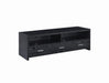 Alton 62" 3-drawer TV Console Black Oak - National Warehouse Furniture (Buffalo, NY)