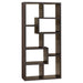 Theo 10-shelf Bookcase Cappuccino - National Warehouse Furniture (Buffalo, NY)