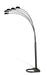 Kayd 5-light Floor Lamp Satin Black - National Warehouse Furniture (Buffalo, NY)