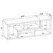 Velma Convertible TV Console and Bookcase Cappuccino - National Warehouse Furniture (Buffalo, NY)