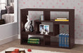 Velma Convertible TV Console and Bookcase Cappuccino - National Warehouse Furniture (Buffalo, NY)