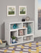 Velma Convertible TV Console and Bookcase White - National Warehouse Furniture (Buffalo, NY)