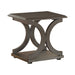 Shelly C-shaped Base End Table Cappuccino - National Warehouse Furniture (Buffalo, NY)