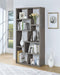 Theo 10-shelf Bookcase Weathered Grey - National Warehouse Furniture (Buffalo, NY)