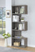 Joey 5-tier Bookcase Weathered Grey - National Warehouse Furniture (Buffalo, NY)